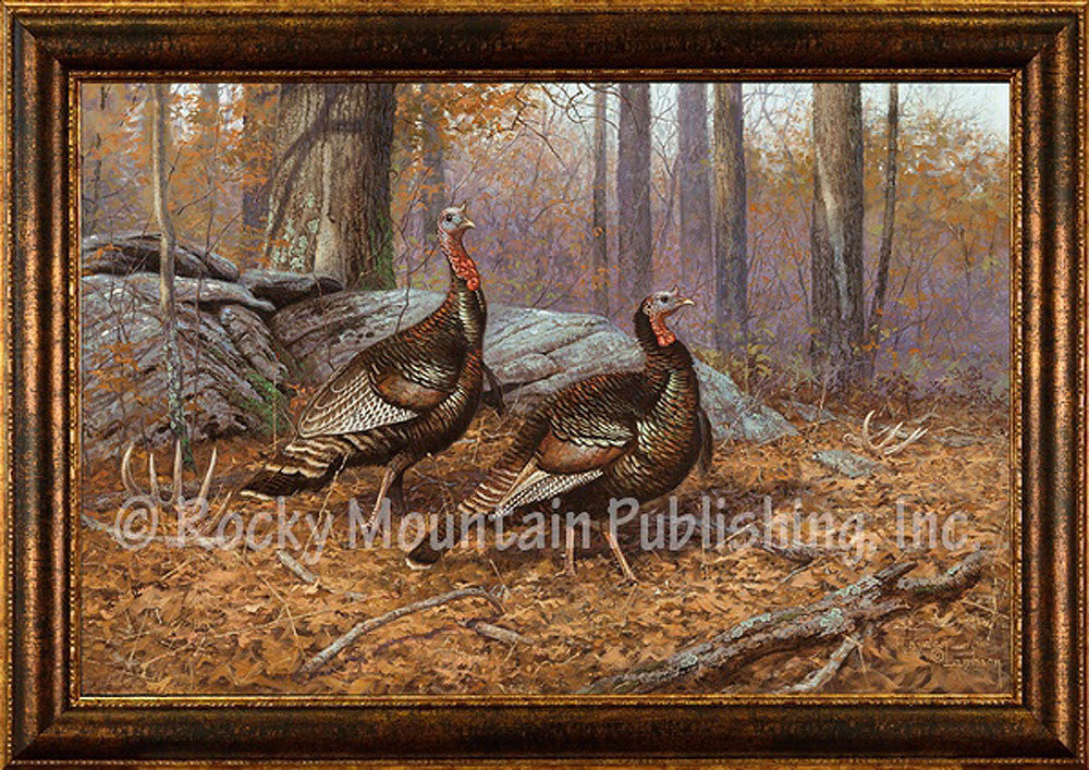A Matched Set ¨C Framed Giclee Canvas by Hayden Lambson