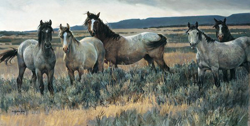 Amazing Grays II - Full Image by Nancy Glazier
