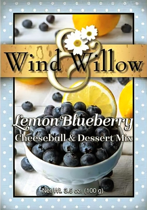 #34135 Wind & Willow Lemon Blueberry Cheeseball & Dessert Mix