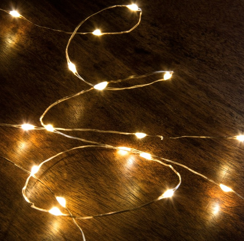 #29289 100 Count Copper Wire Lights - Battery