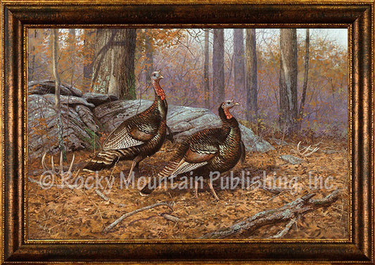 A Matched Set ¨C Framed Giclee Canvas by Hayden Lambson